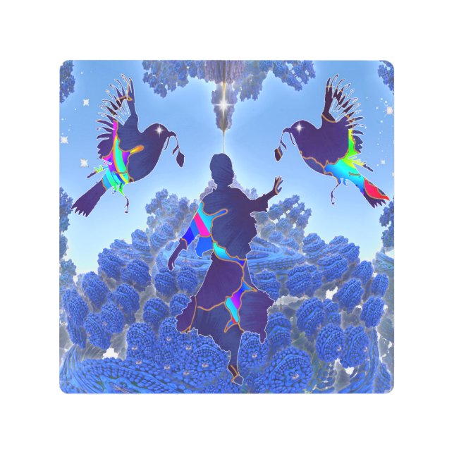 Nature Dance  Metal Print (Front)