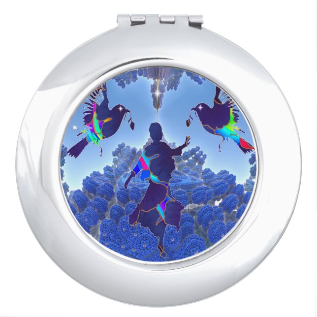 Nature Dance Poster Compact Mirror (Front)