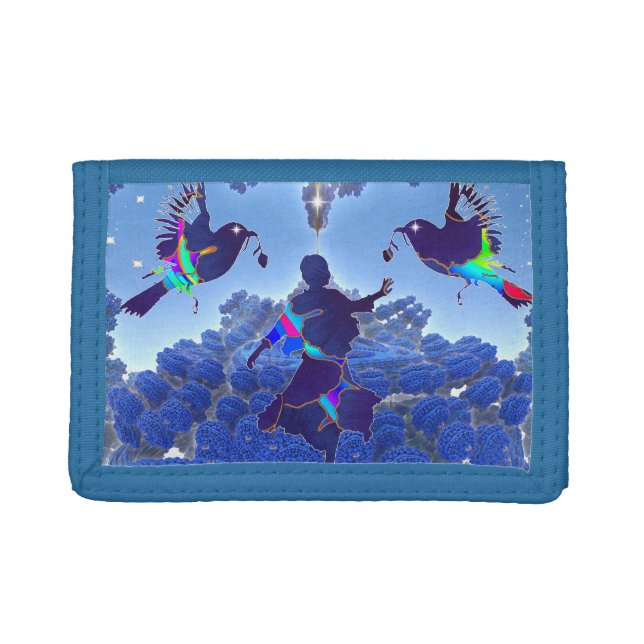 Nature Dance Trifold Wallet (Front)