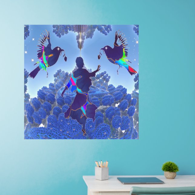 Nature Dance  Wall Decal (Home Office)
