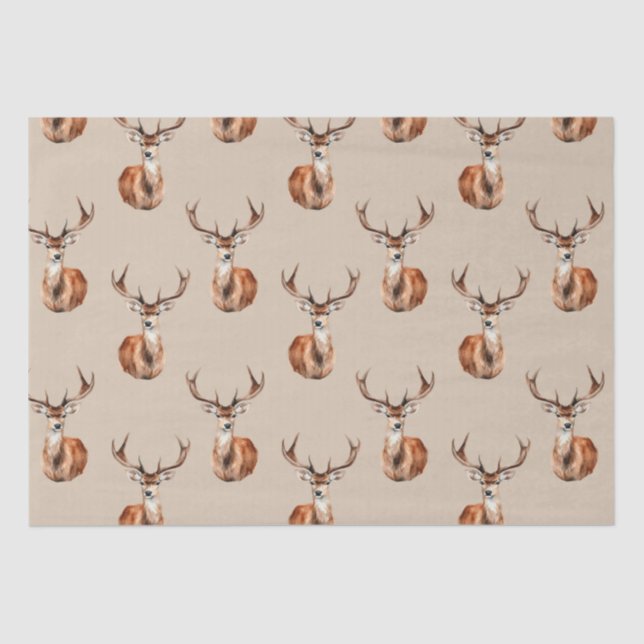 Nature Deer Wildlife Tissue Paper (Front)