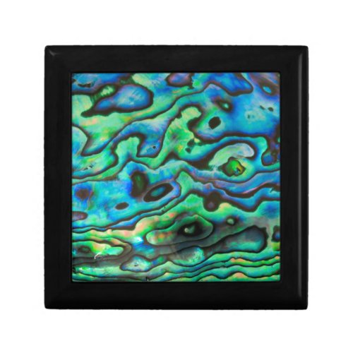 Nature design paua abalone shell gift box