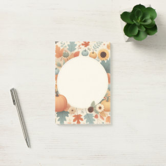 nature design Post-It® Notes, 4" x 6" Note