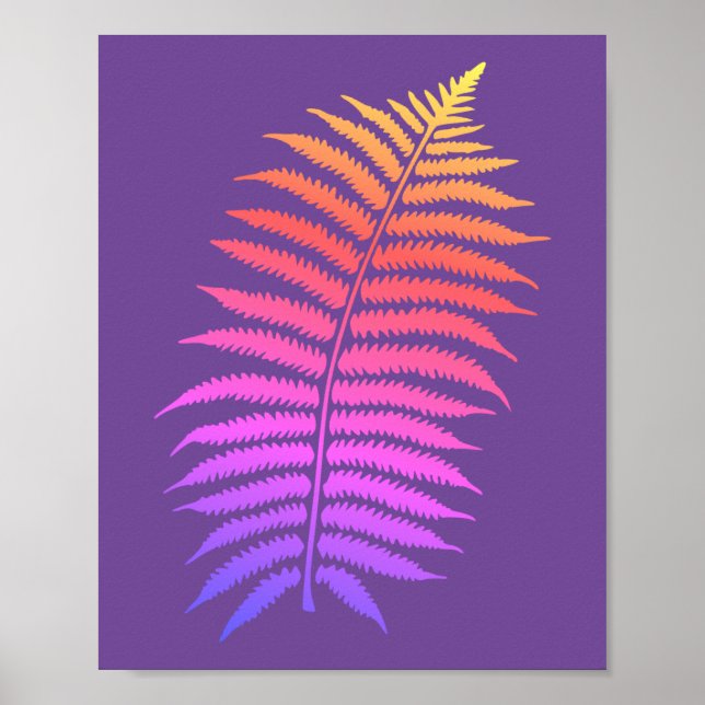 nature design poster wall art colorful (Front)