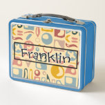 Nature Drawing I Custom Name Metal Lunch Box