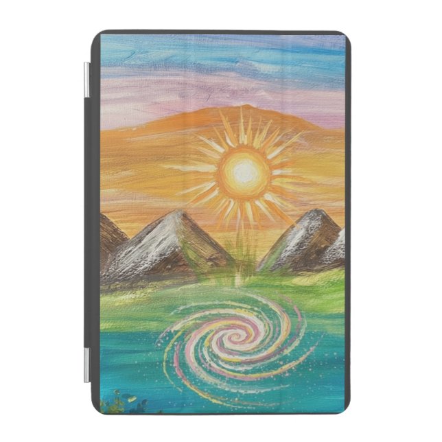 Nature energy vortex  iPad mini cover (Front)
