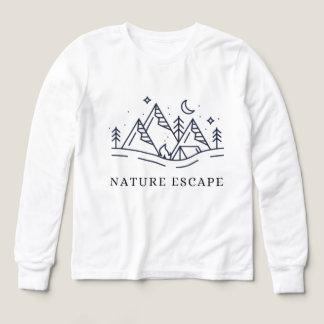 Nature Escape Camping Mug – Outdoor Adventure & Hi Tri-Blend Shirts