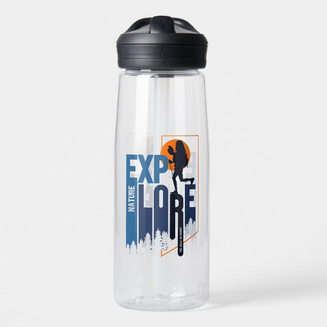 Nature Exploration | 25oz Water Bottle (Front)