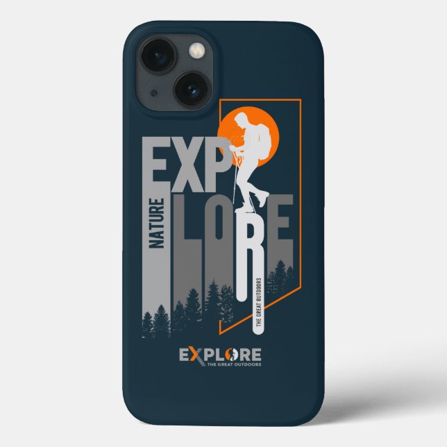 Nature Exploration (2) | Men - Case-Mate iPhone Case (Back)