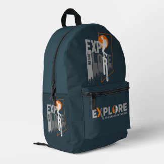 Nature Exploration (2) | Printed Backpack (Men)