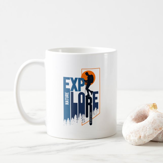 Nature Exploration | Men- 11# Classic Mug (With Donut)