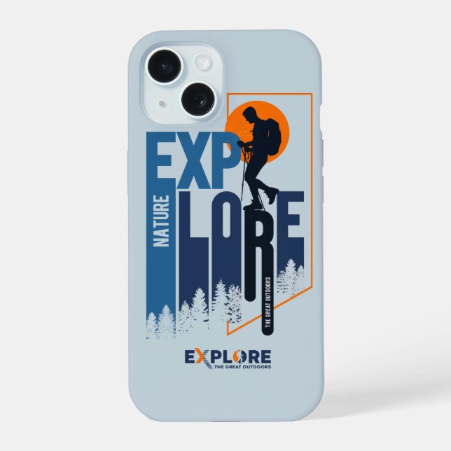 Nature Exploration | Men - Iphone Case (Back)