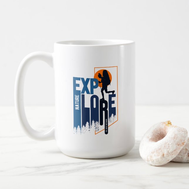 Nature Exploration | Women- 15# Classic Mug (With Donut)
