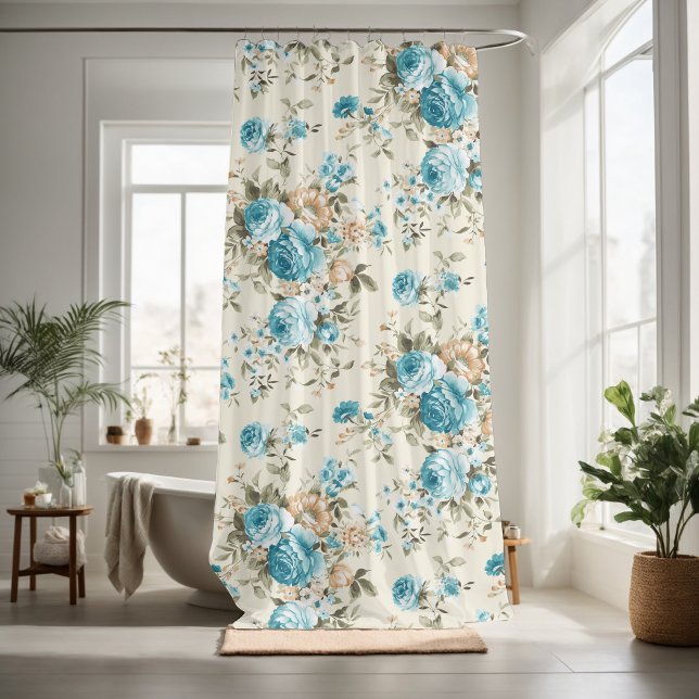 Nature Eye-catching floral  decorative  Shower Curtain (Creator Uploaded)