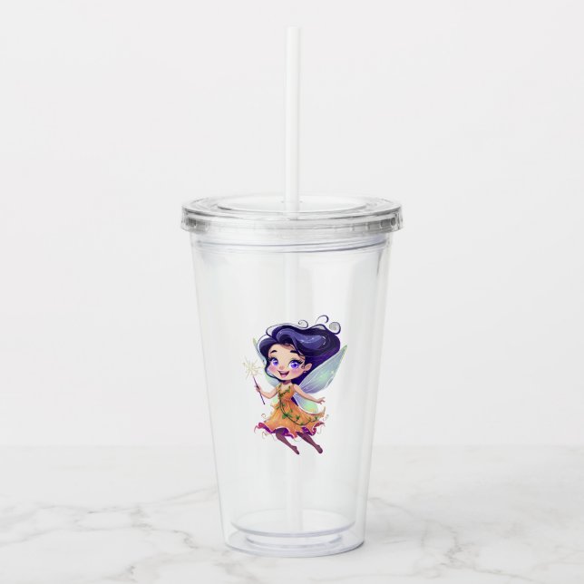 Nature Fairy Acrylic Tumbler (Front)