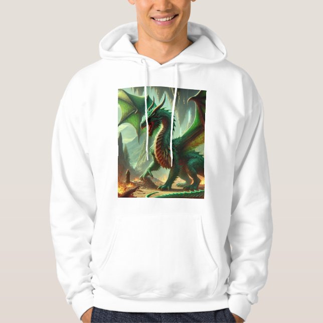 Nature Fairy Dragon Hoodie (Front)