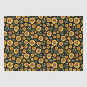 Nature Fall Sunflower Tissue Paper