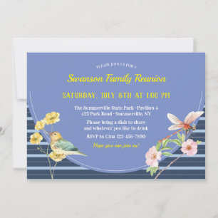 Nature Family Reunion  Invitation