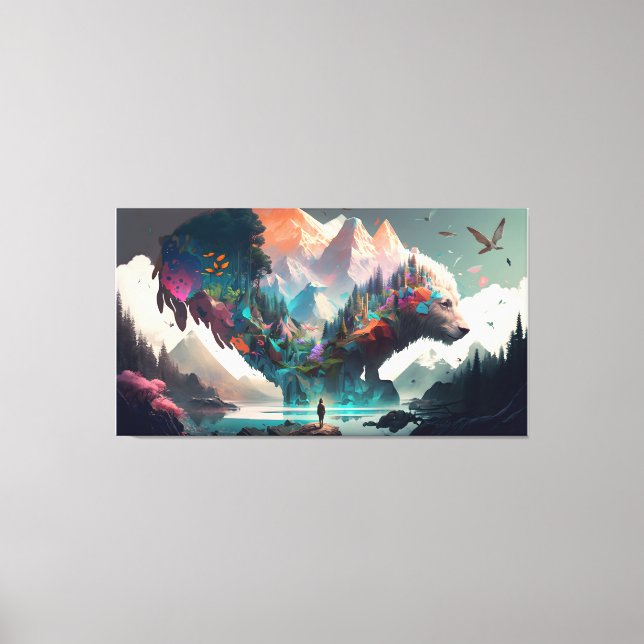 Nature Fantasy Canvas Print (Front)