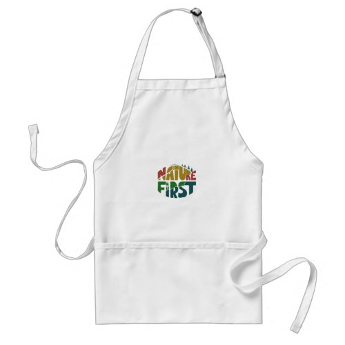 Nature First Adult Apron