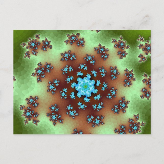 Nature Floral Sprinkles Postcard (Front)