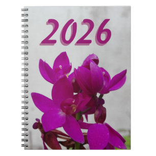 NATURE FLOWER ART FOR GIFT 2026 NOTEBOOK