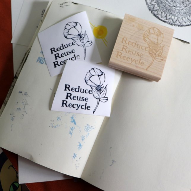Nature Flower art  Rubber Stamp (Creator Uploaded)