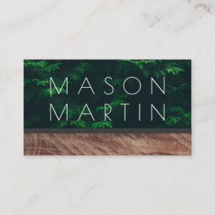 Nature Forest II Business Card