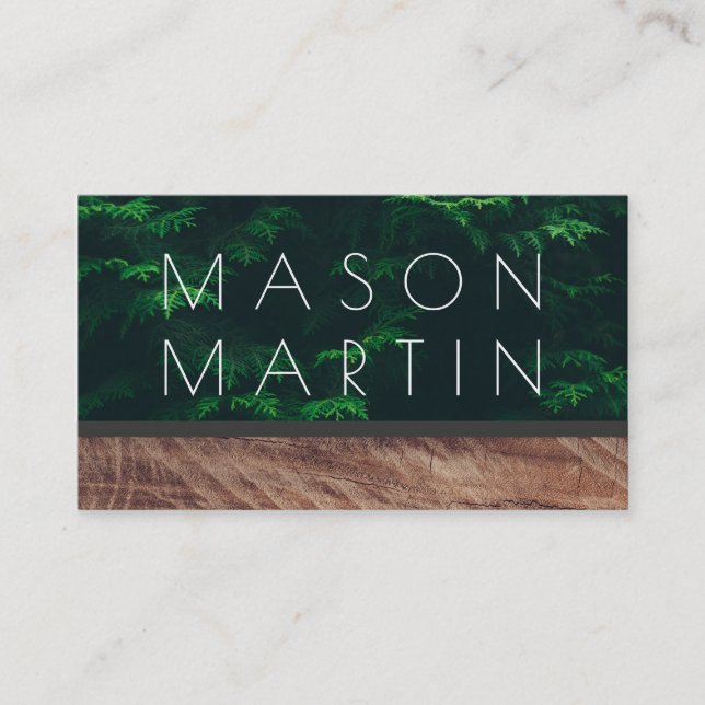 Nature | Forest II Business Card (Front)