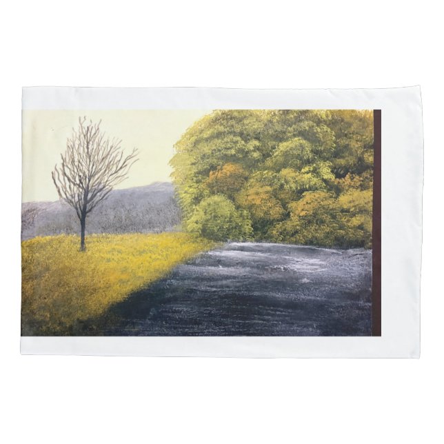 Nature Friendly Design Pillow Case (Back)