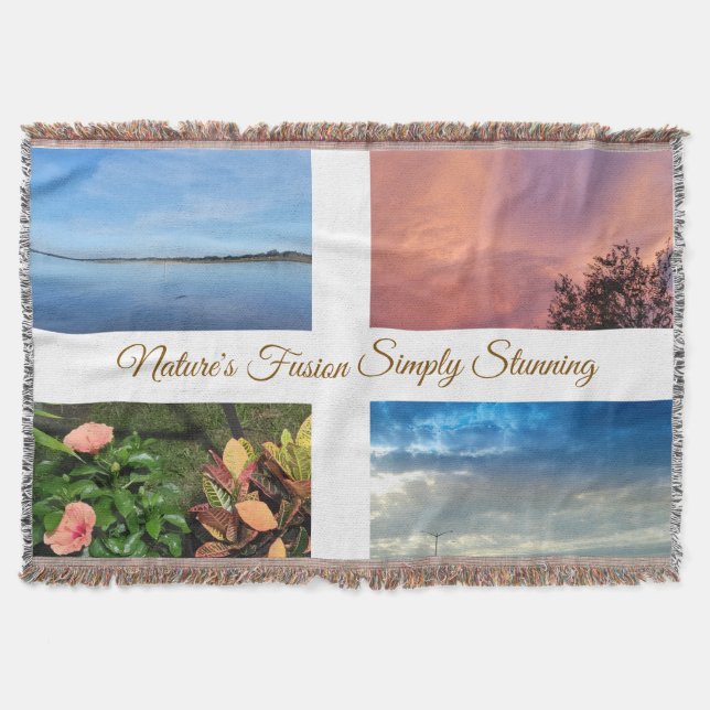 NATURE FUSION THROW BLANKET (Front)