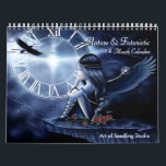 Nature & Futuristic Wall Art Calendar<br><div class="desc">A collection of original art by SeedlingStudio.</div>