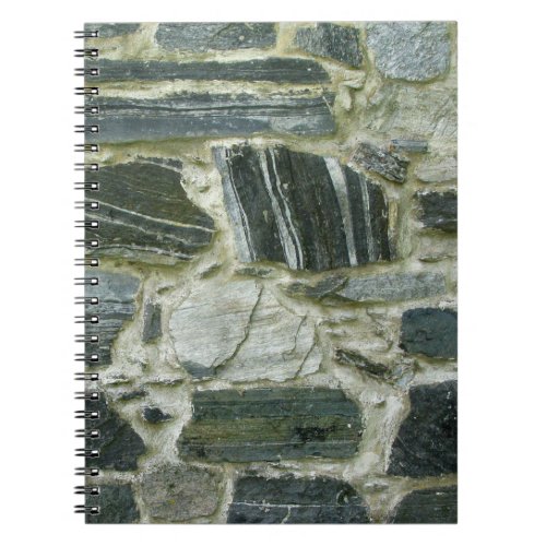 Nature Geology Ancient Stone Wall Notebook