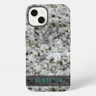 Nature Geology Rock Texture Custom Name iPhone 13 Case