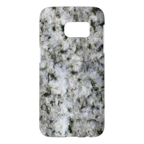 Nature Geology White Rock Texture Samsung Galaxy S7 Case