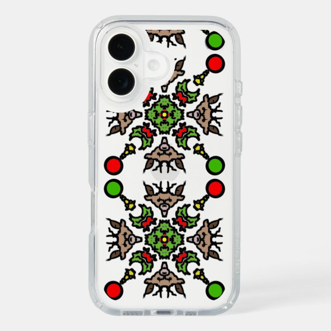 Nature Geometric Mandala Speck iPhone Case (Front)