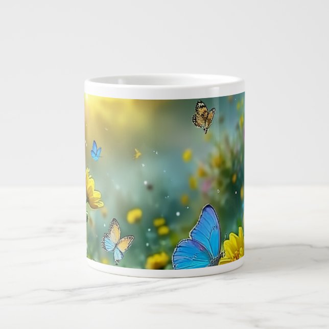 nature giant coffee mug (Front)