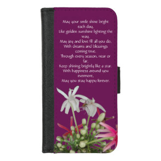 Nature gift of birthday, 2026, new year, valentine iPhone 8/7 wallet case