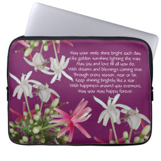 Nature gift of birthday, 2026, new year, valentine laptop sleeve
