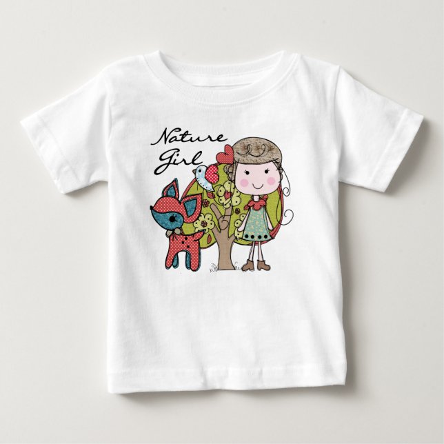 Nature Girl Baby T-Shirt (Front)