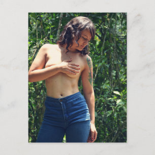 Nature Girl outdoor photo Postcard