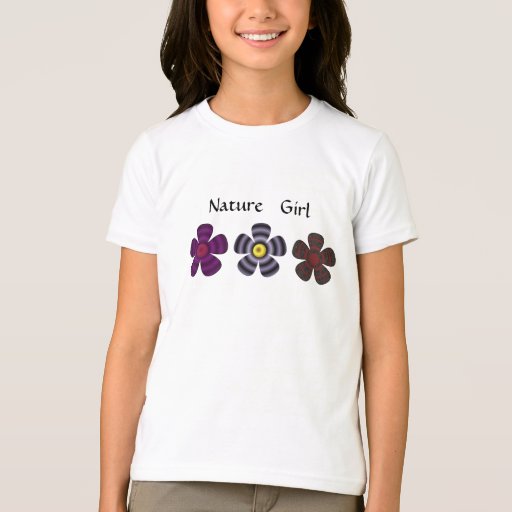 Nature Girl T-Shirt | Zazzle