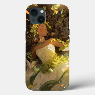 Nature Goddess African American Fantasy Art iPhone 13 Case
