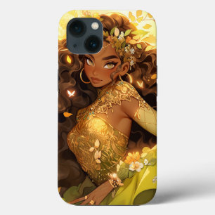Nature Goddess African American Fantasy Art iPhone 13 Case