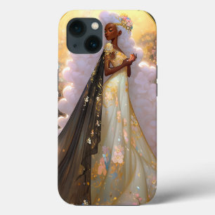 Nature Goddess African American Fantasy Art iPhone 13 Case