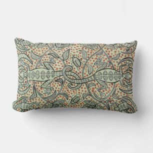 Nature Graphic Lumbar Pillow, zipperless Pillow