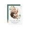 Nature Greenery Floral Wedding Photo Thank You
