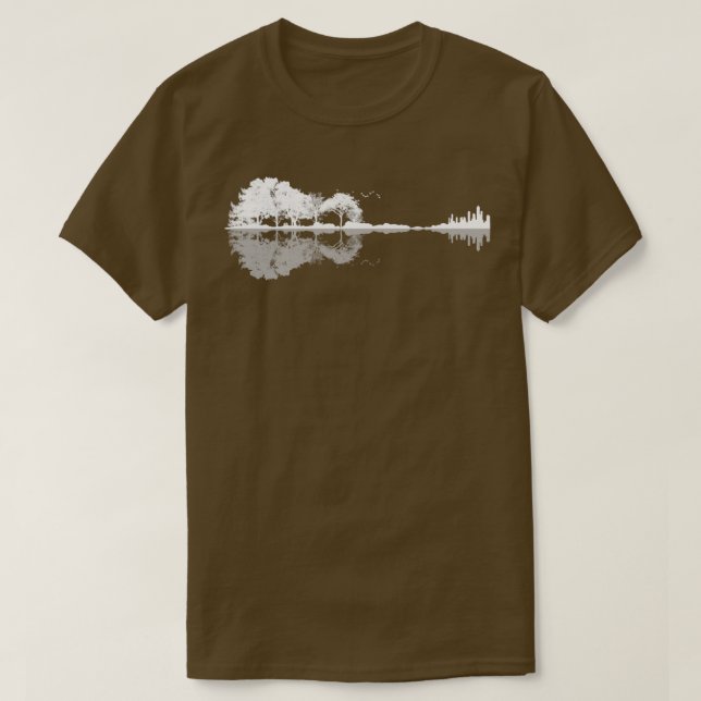 Nature Guitar 7 T-Shirt (Design Front)