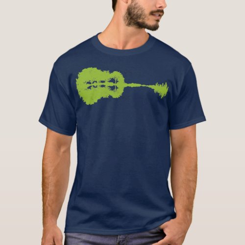 Nature guitar Perfect present for mom mother dad f T_Shirt