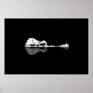 Nature Guitar Poster